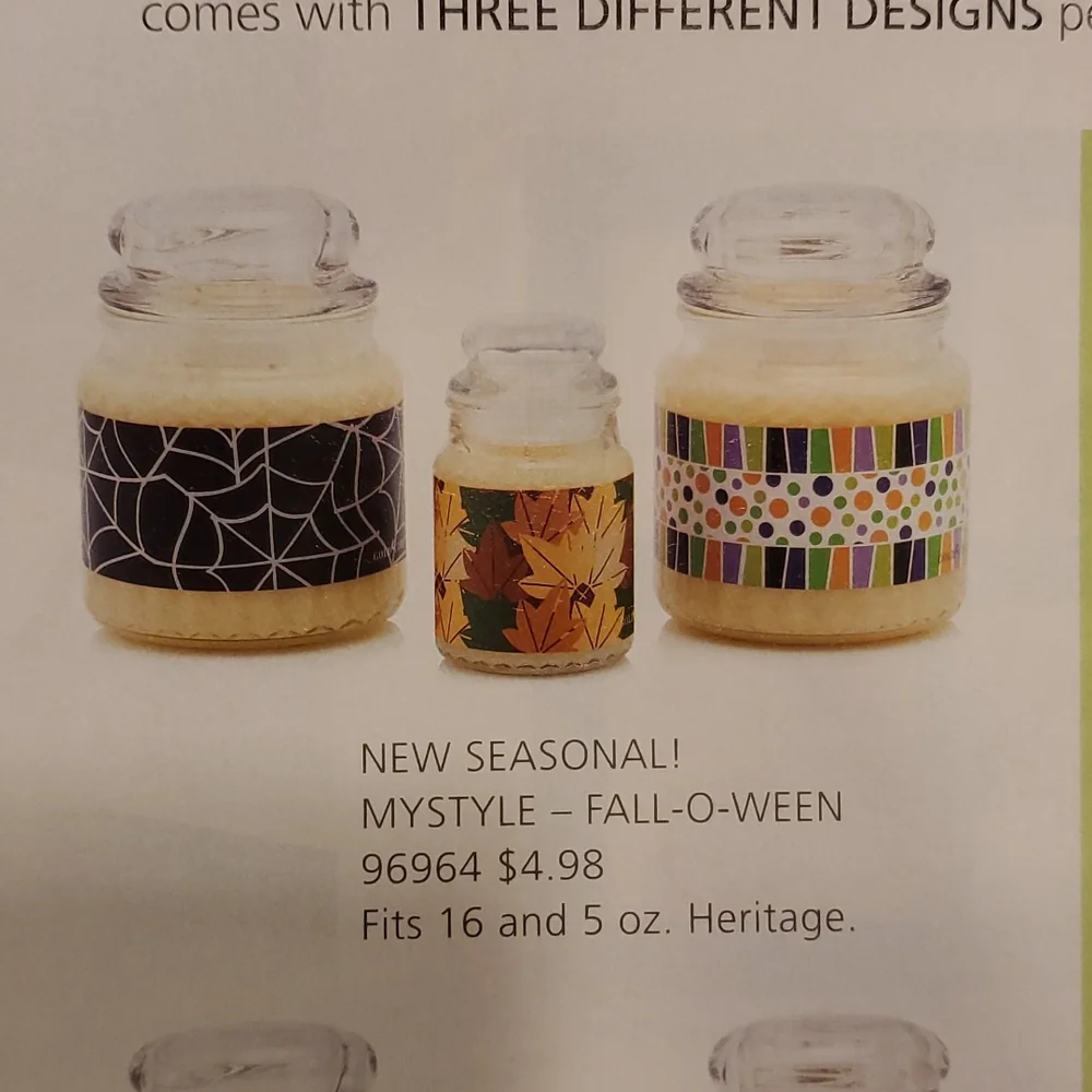 MYstyle‎ Candle Stickers from Gold Canyon - Halloween set